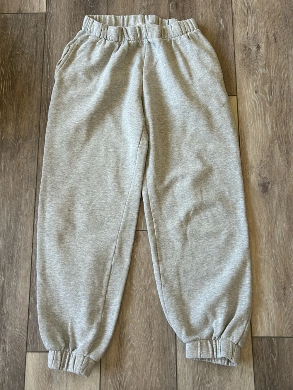 John Galt Light Grey Rosa Sweatpants - Picture 2 of 5